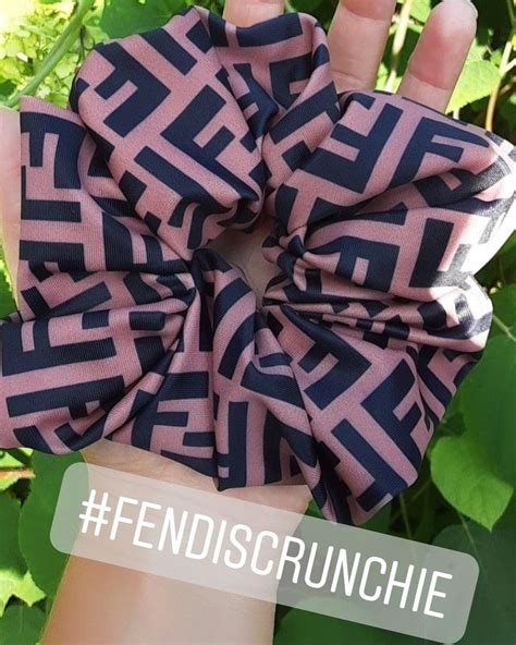 fendi scrunchie pink|FENDI Official USA Online Store.